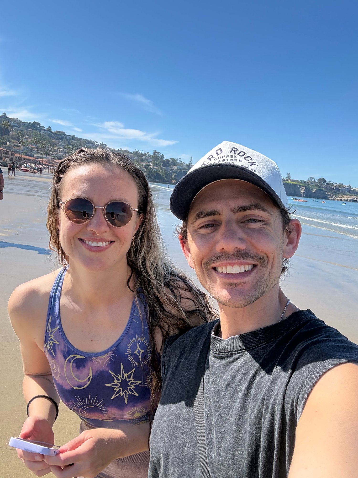 Joshua and Lena at La Jolla Shores
